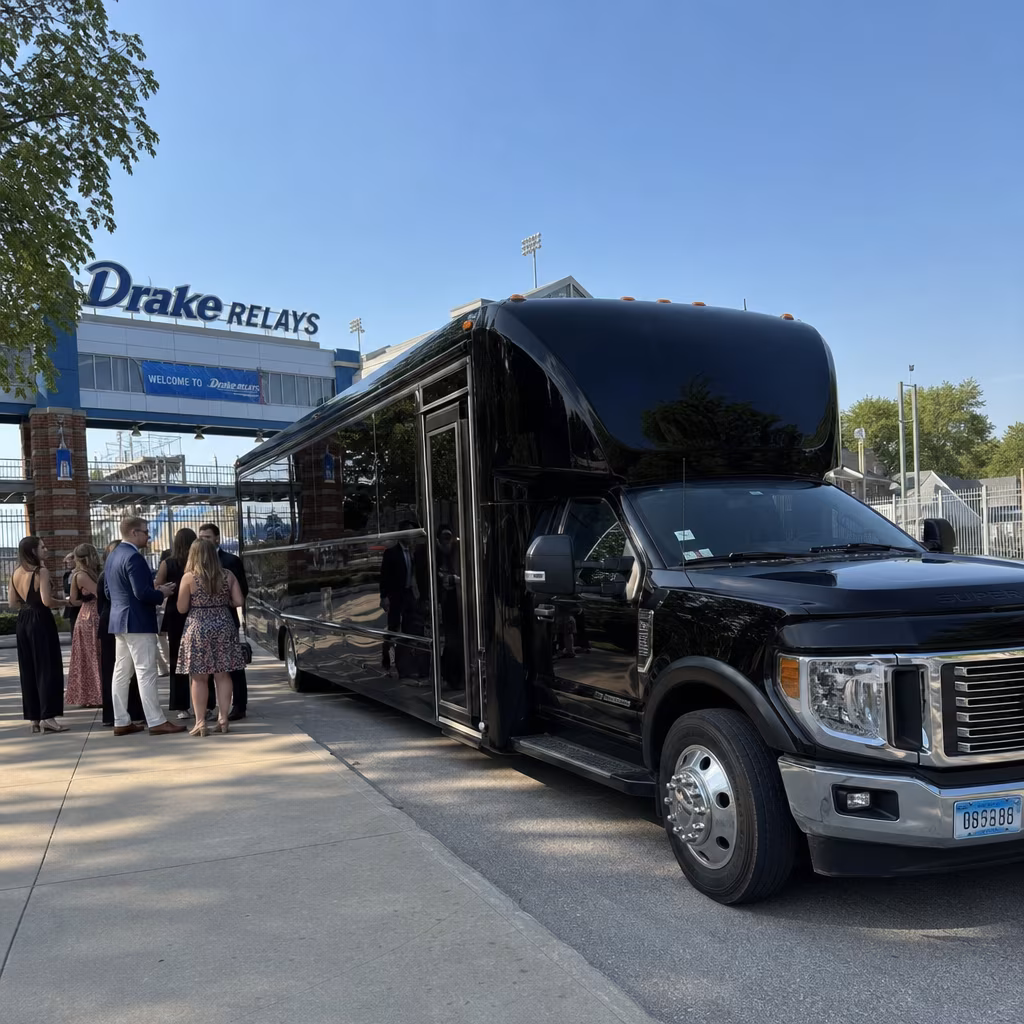 Rent a Bus to the Drake Relays