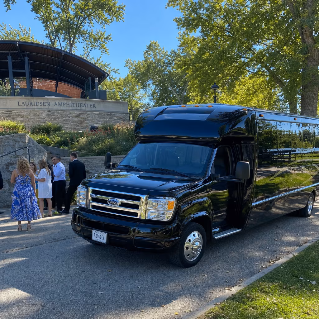 Rent a Bus to the Lauridsen Amphitheater at Water Works Park