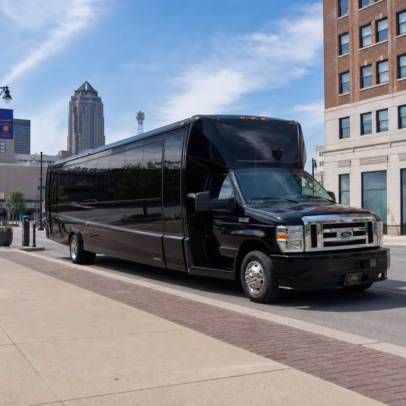 15 Passenger Party Bus Exterior