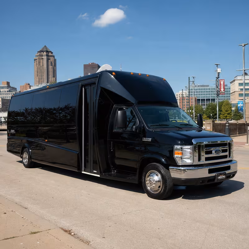 20 Passenger Party Bus Exterior