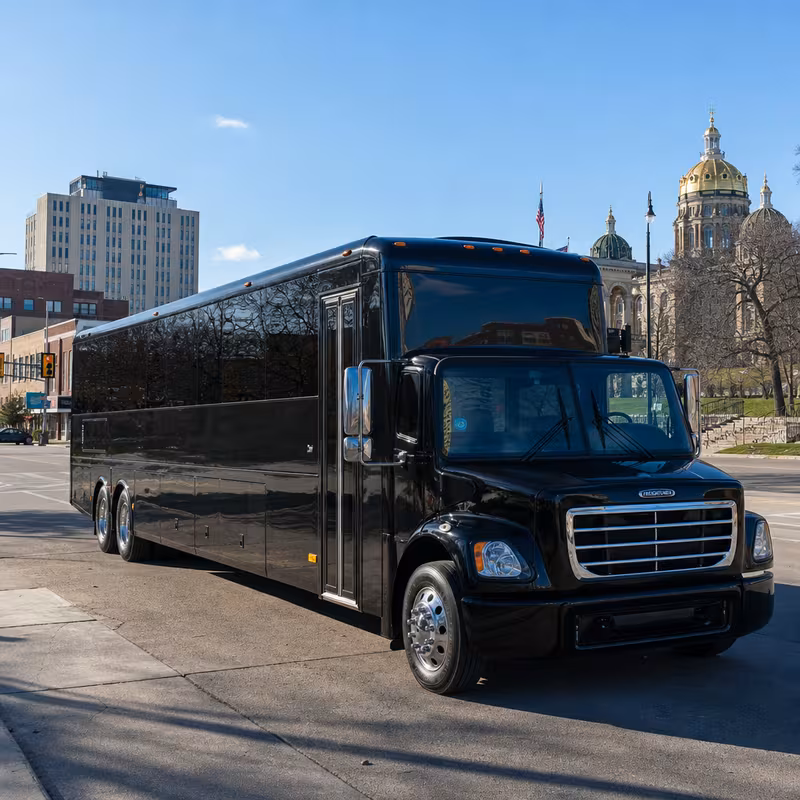 50 Passenger Party Bus Exterior