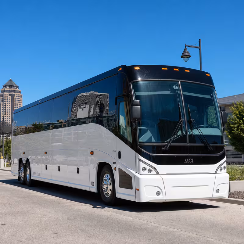 40-56 Passenger Charter Bus Exterior