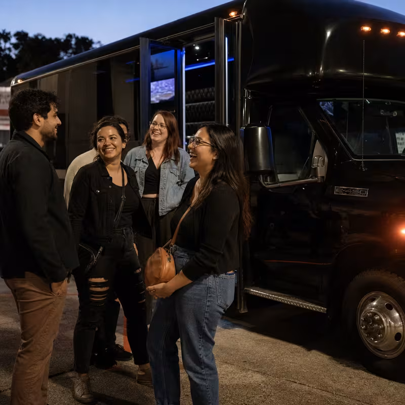 Des Moines Concert Transportation fleet vehicle