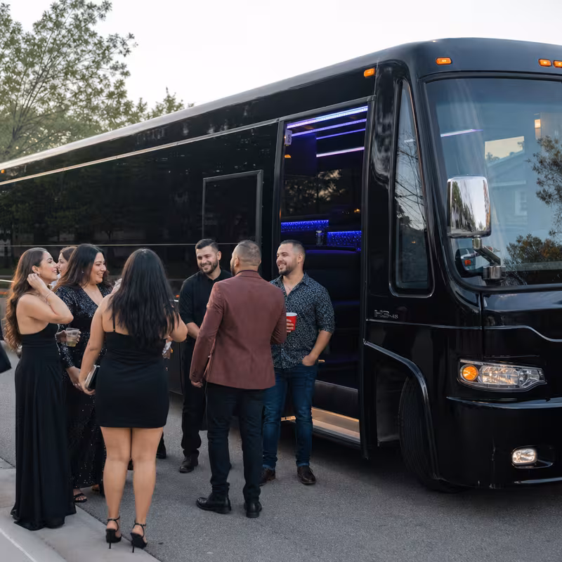 Des Moines Private Event Transportation fleet vehicle