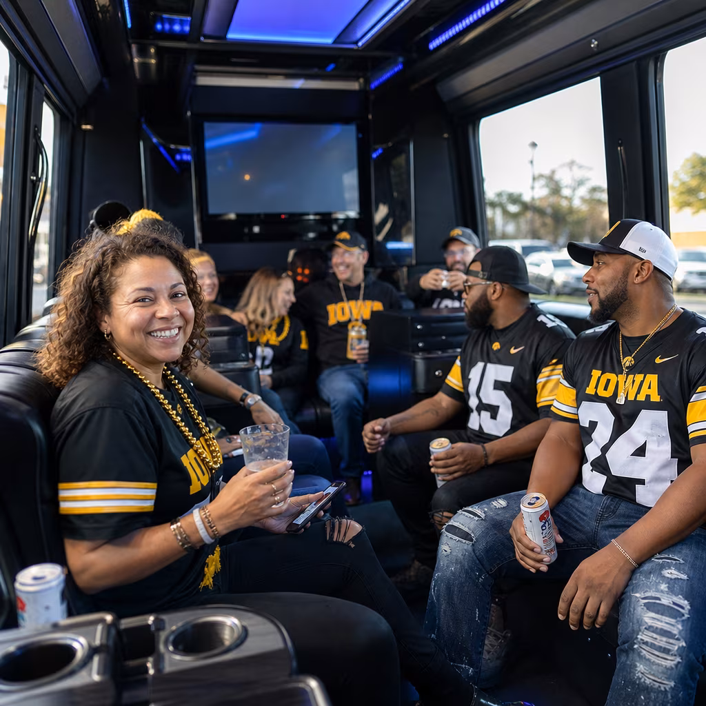 Des Moines Sporting Event Transportation